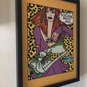 Betsy Johnson print from the SF store
